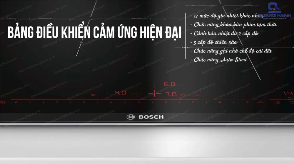 PID775DC1E có bảng điều khiển cảm ứng hiện đại
