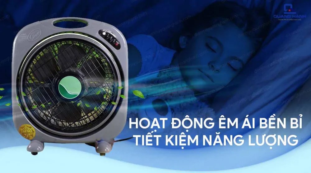 Quạt hộp Chinghai cỡ bé BF1688 hoạt động êm ái