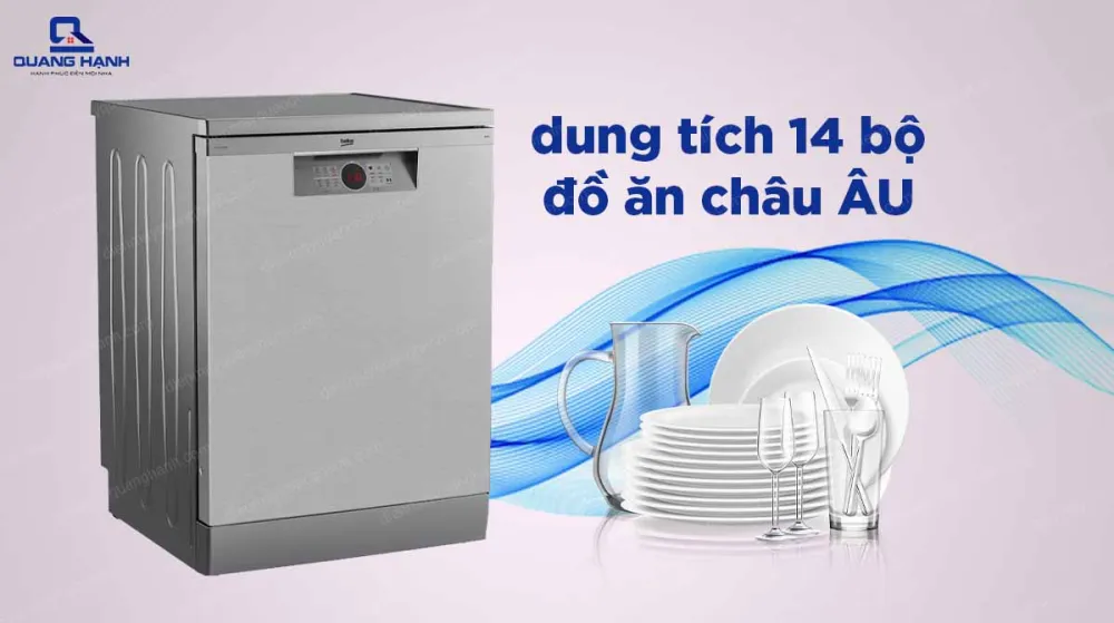 máy rửa chén beko bdfn26430x