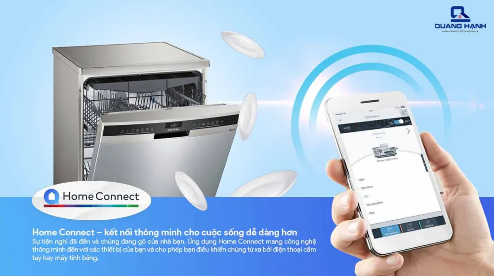 Điều khiển từ xa qua ứng dụng Home Connect