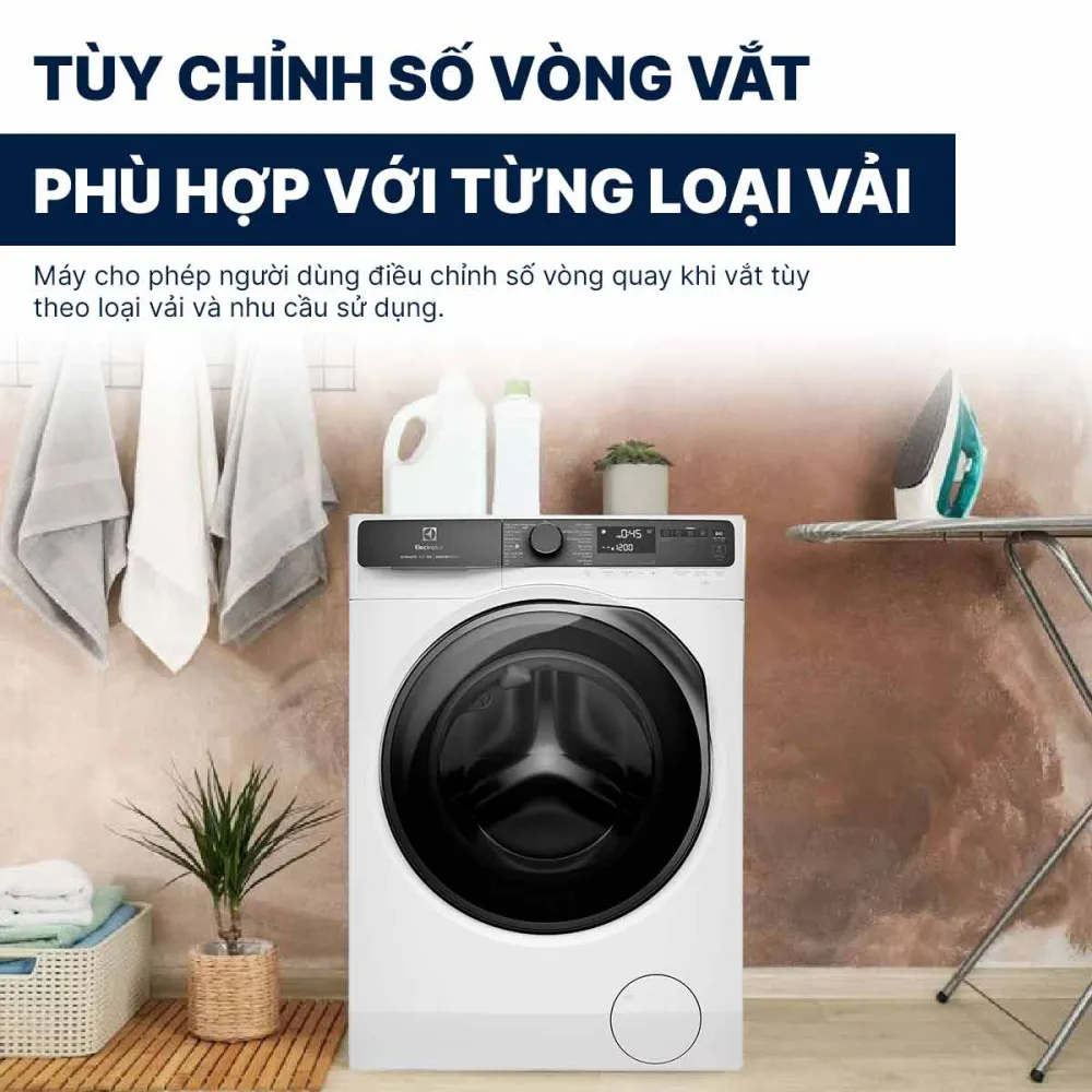 Máy giặt Electrolux Inverter 11Kg EWF1143R7WC