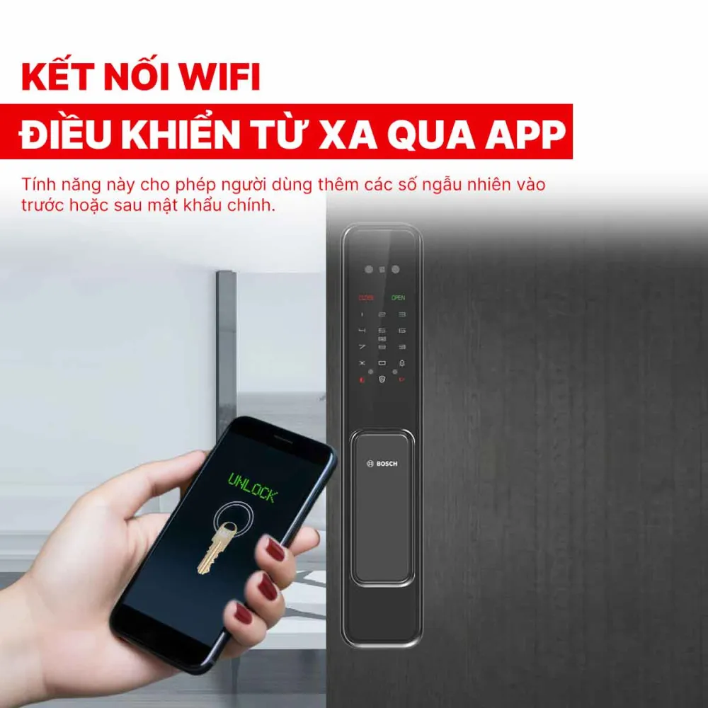 Khóa điện tử Bosch EL600F (App)