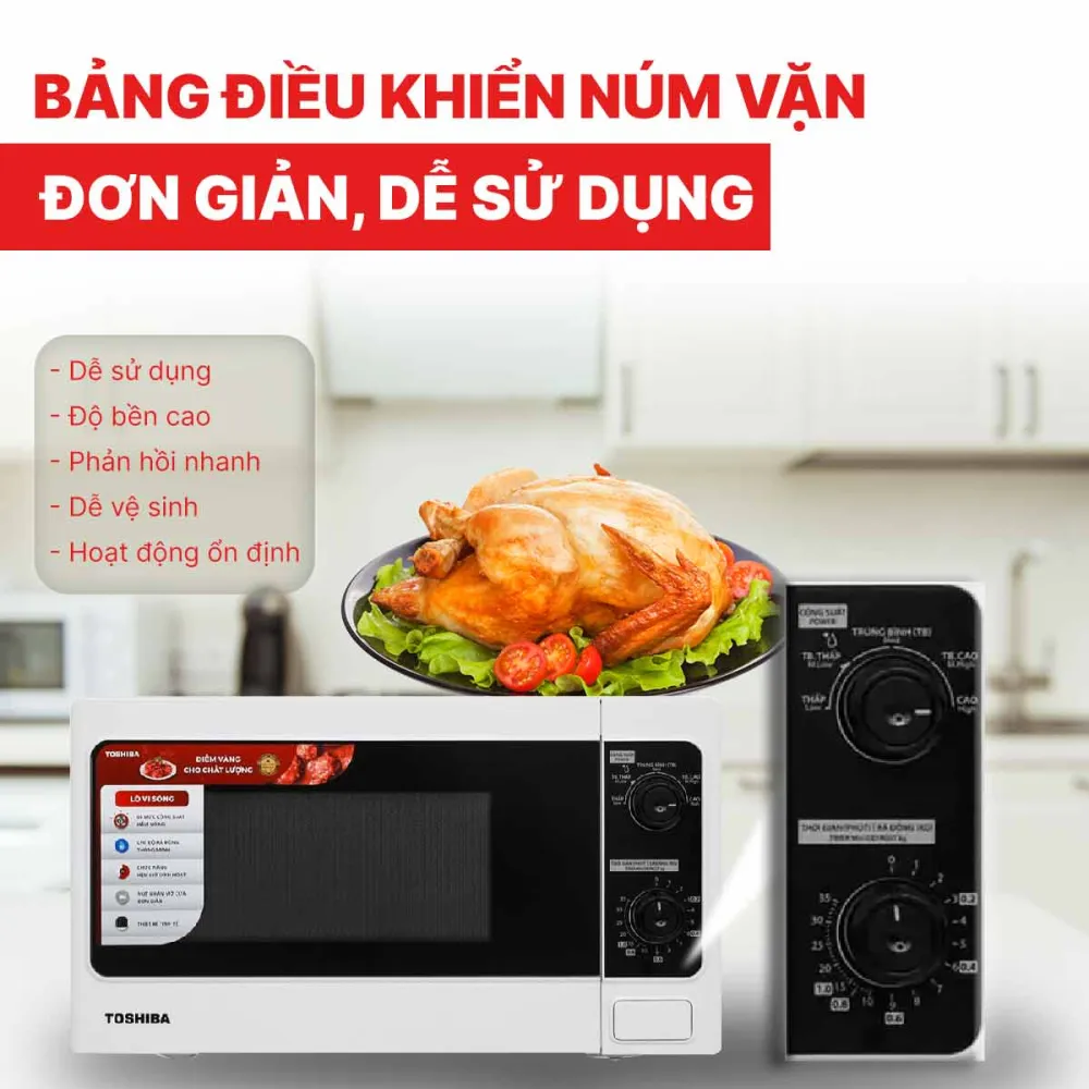 Lò vi sóng Toshiba ER-SM20(W1)VN 20 lít