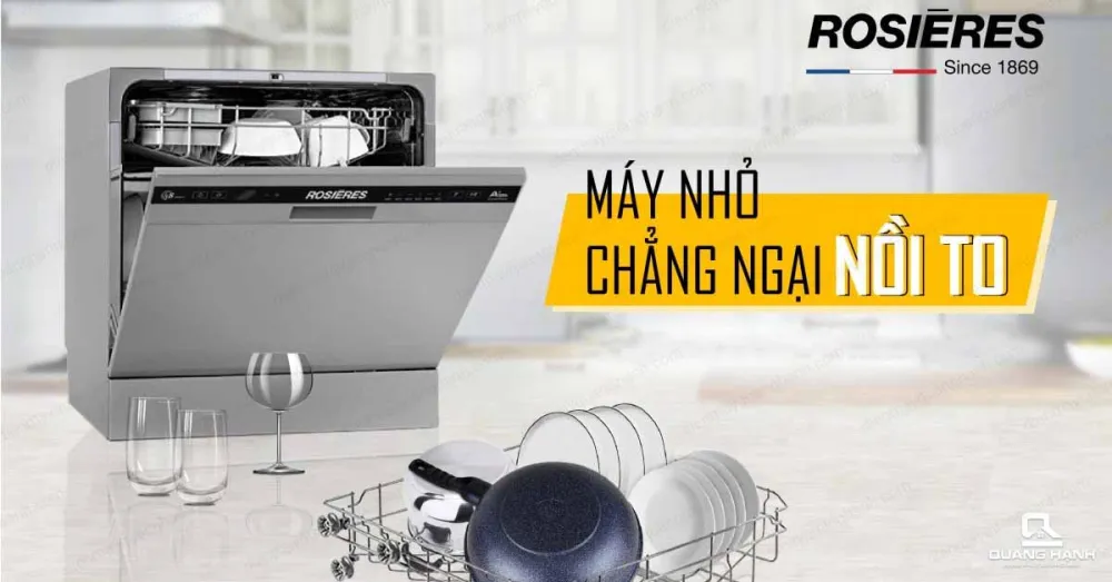 Máy rửa bát Rosieres RF3E7DX-04