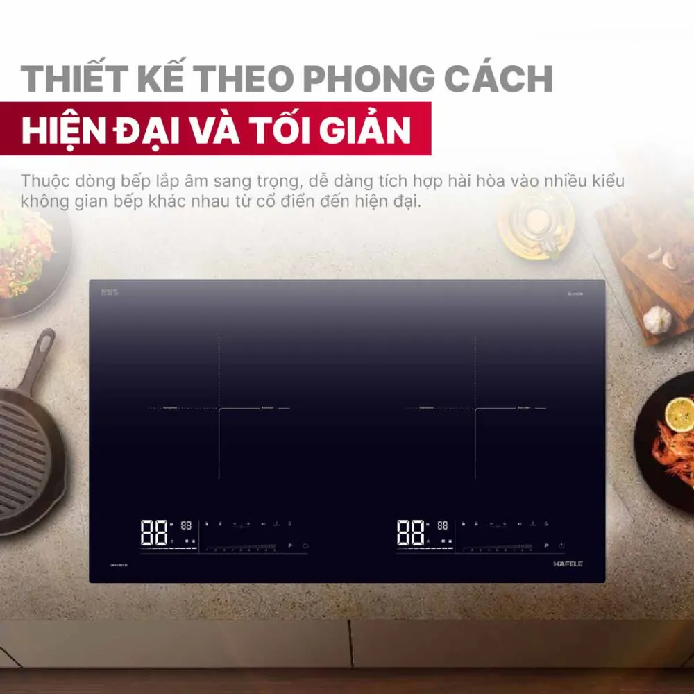 Bếp từ đôi Hafele HC-I7323B 536.61.886
