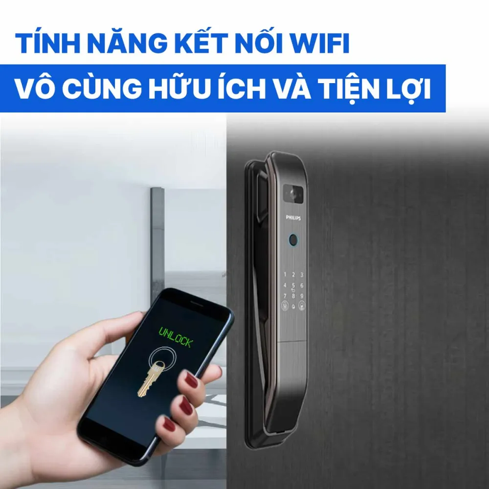 Khóa cửa thông minh Philips DDL303