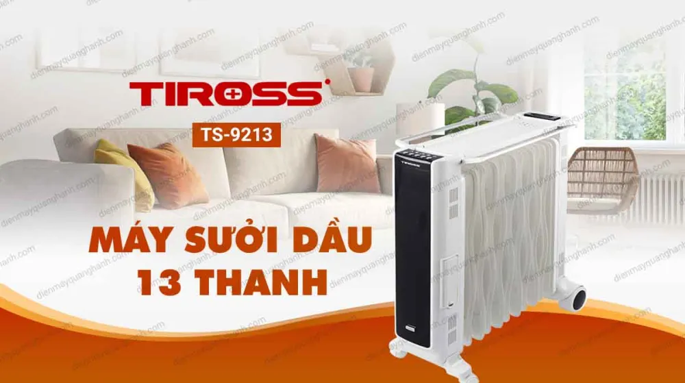 Máy sưởi dầu Tiross TS9213