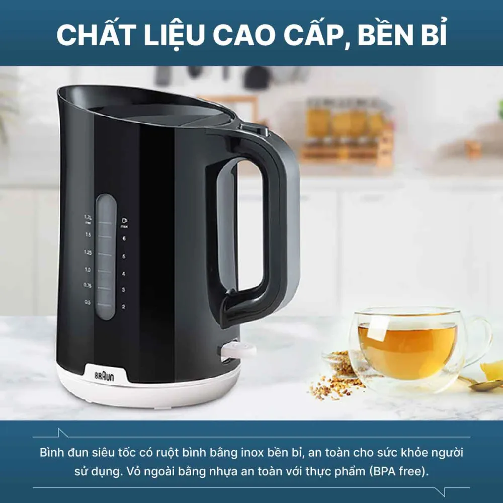 Chất liệu cao cấp, an toàn cho sức khỏe