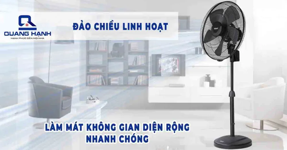 Quạt cây công nghiệp Thái Lan Hatari IP22M1 hoạt động bền bỉ