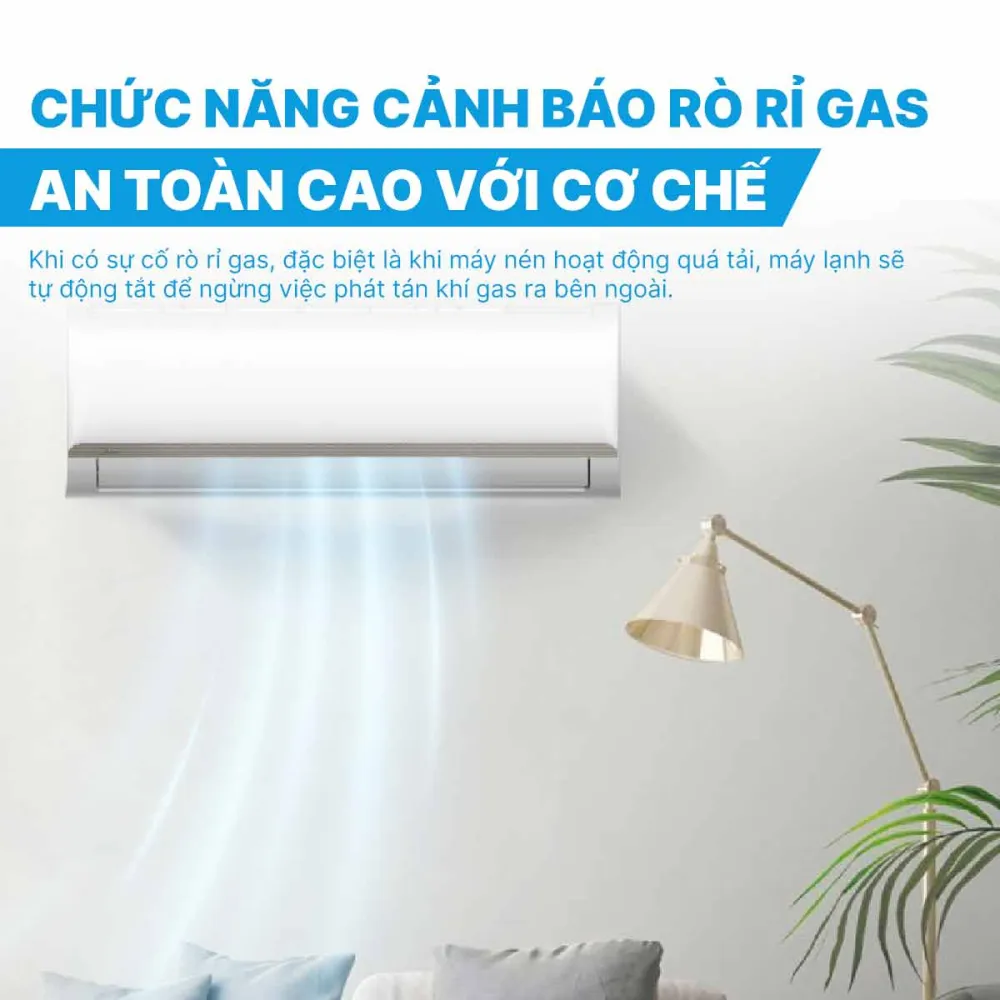 Điều hòa Midea 1 HP MSAFC-10CRN8