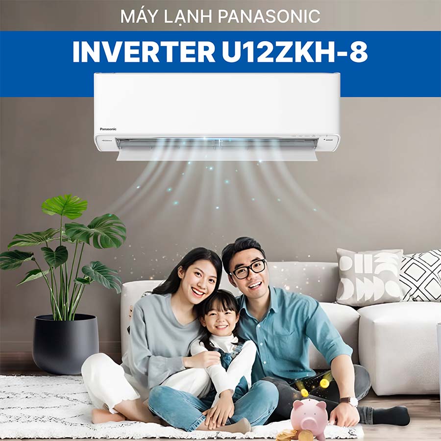 Điều hòa 1 chiều 12000 BTU Panasonic Inverter U12ZKH-8