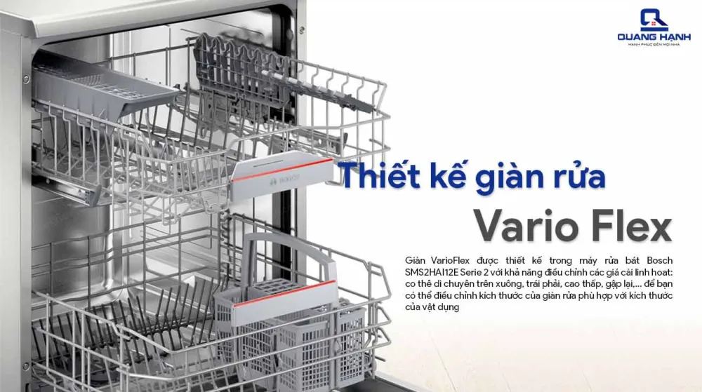 Máy rửa bát độc lập Bosch SMS2HAI12E 13 Bộ