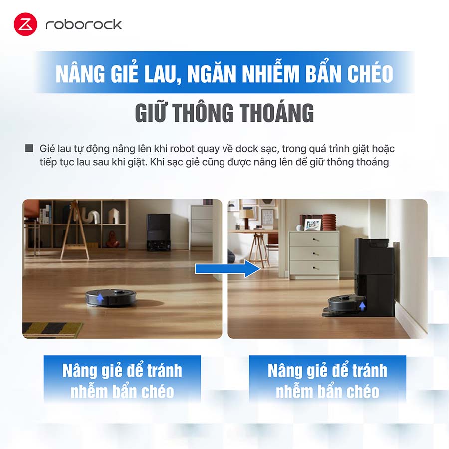 Robot hút bụi lau nhà Roborock QR 798