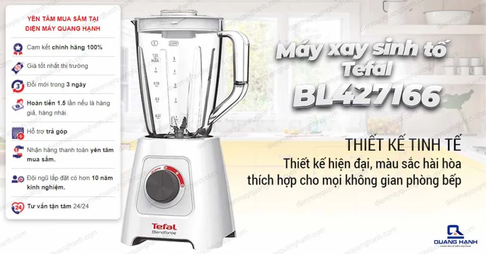 Máy xay sinh tố Tefal BL427166