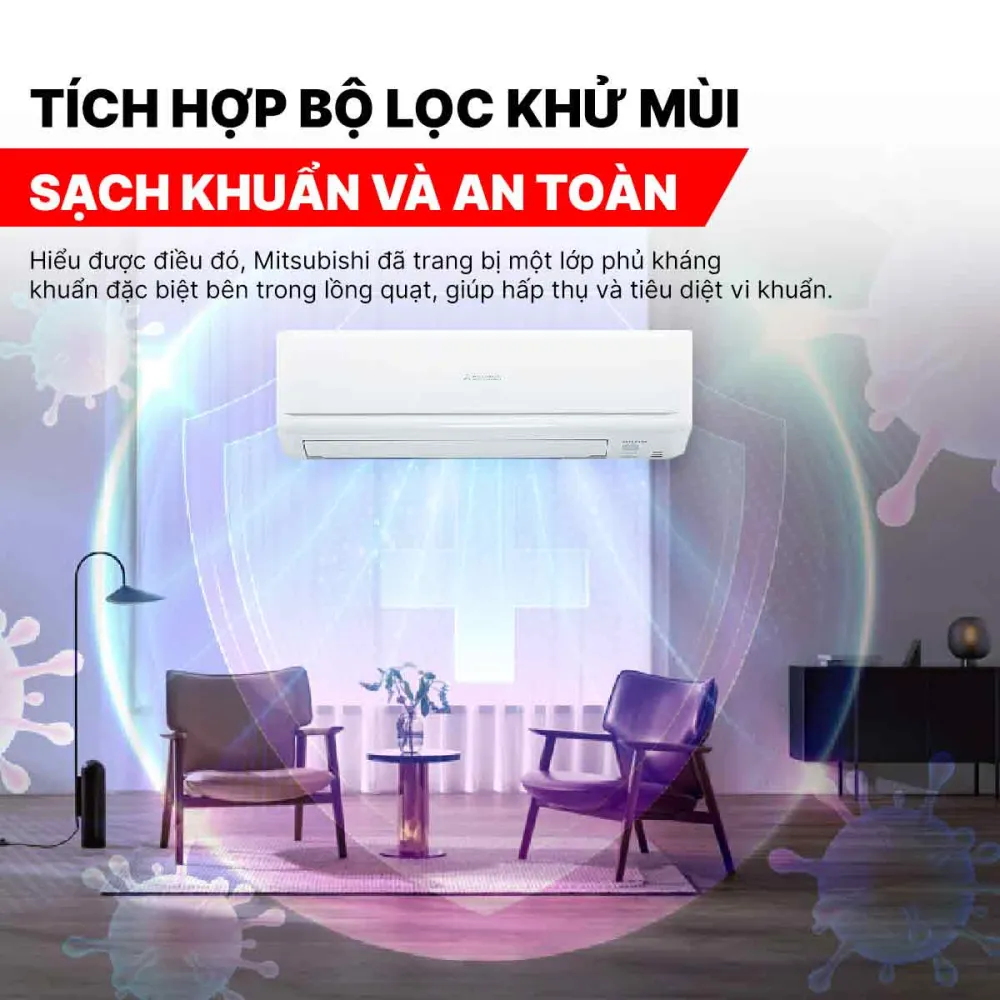 Điều hòa Mitsubishi Heavy 12000BTU 2 chiều inverter SRK/SRC35ZSPS-W5