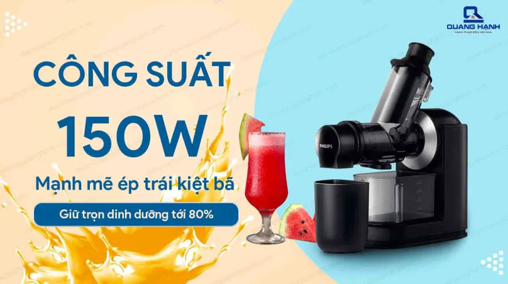 máy ép trái cây Philips HR1889