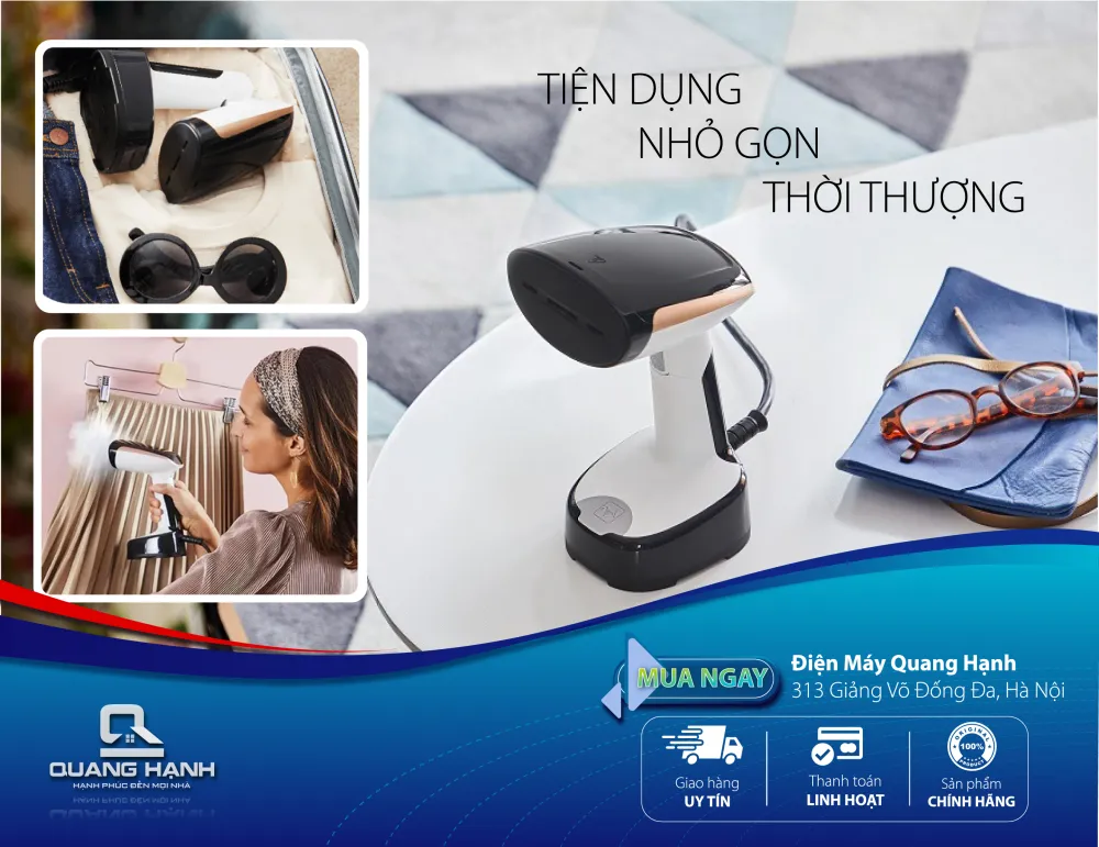 Bàn là hơi nước cầm tay Tefal DT3030 - Điện Máy Quang Hạnh