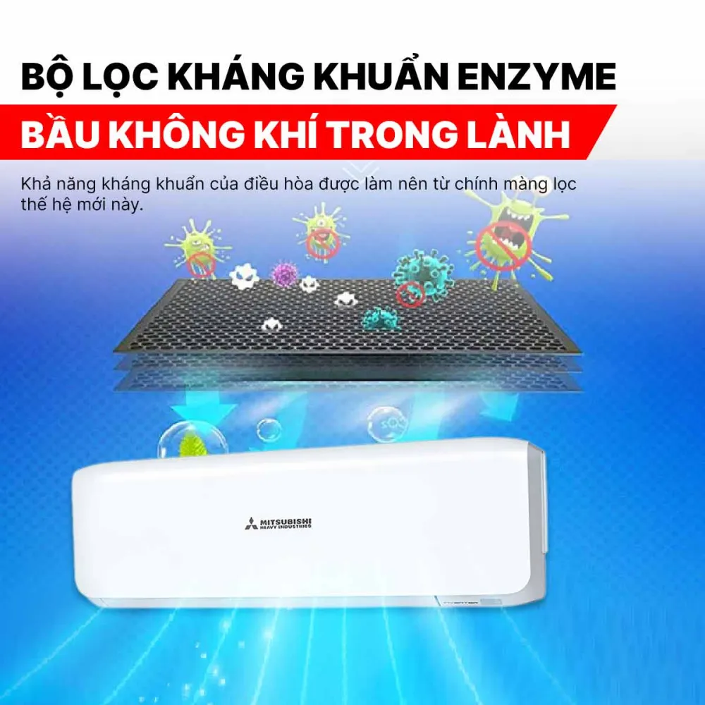 Điều hòa Mitsubishi 2 chiều Inverter 18000 BTU SRK/SRC50ZSS-W5