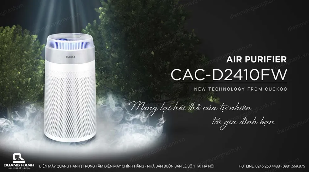 Máy lọc không khí Cuckoo CAC-D2410FW