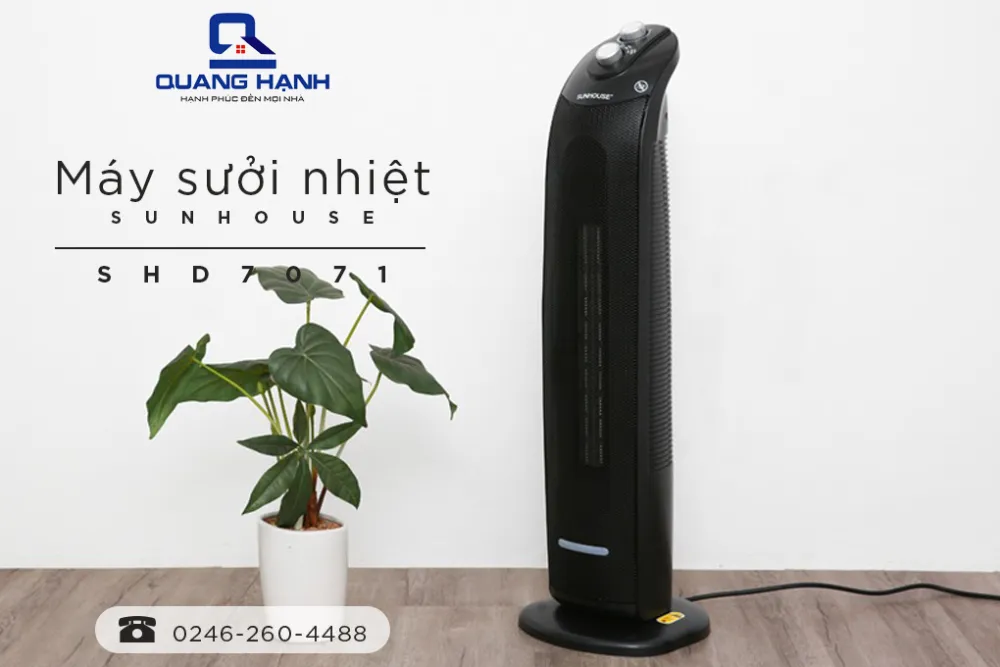 [REVIEW] Sưởi Nhiệt Sunhouse SHD7071