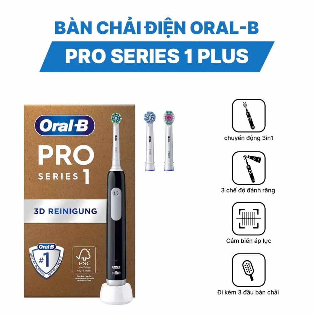 Bàn chải điện ORAL-B Pro Series 1 Plus