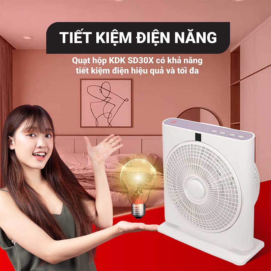 Quạt hộp KDK SD30X