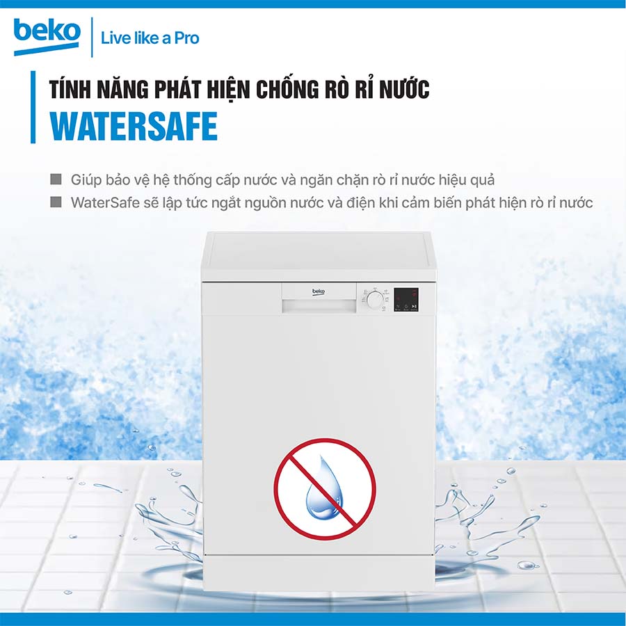 Máy rửa bát Beko DVN05320W