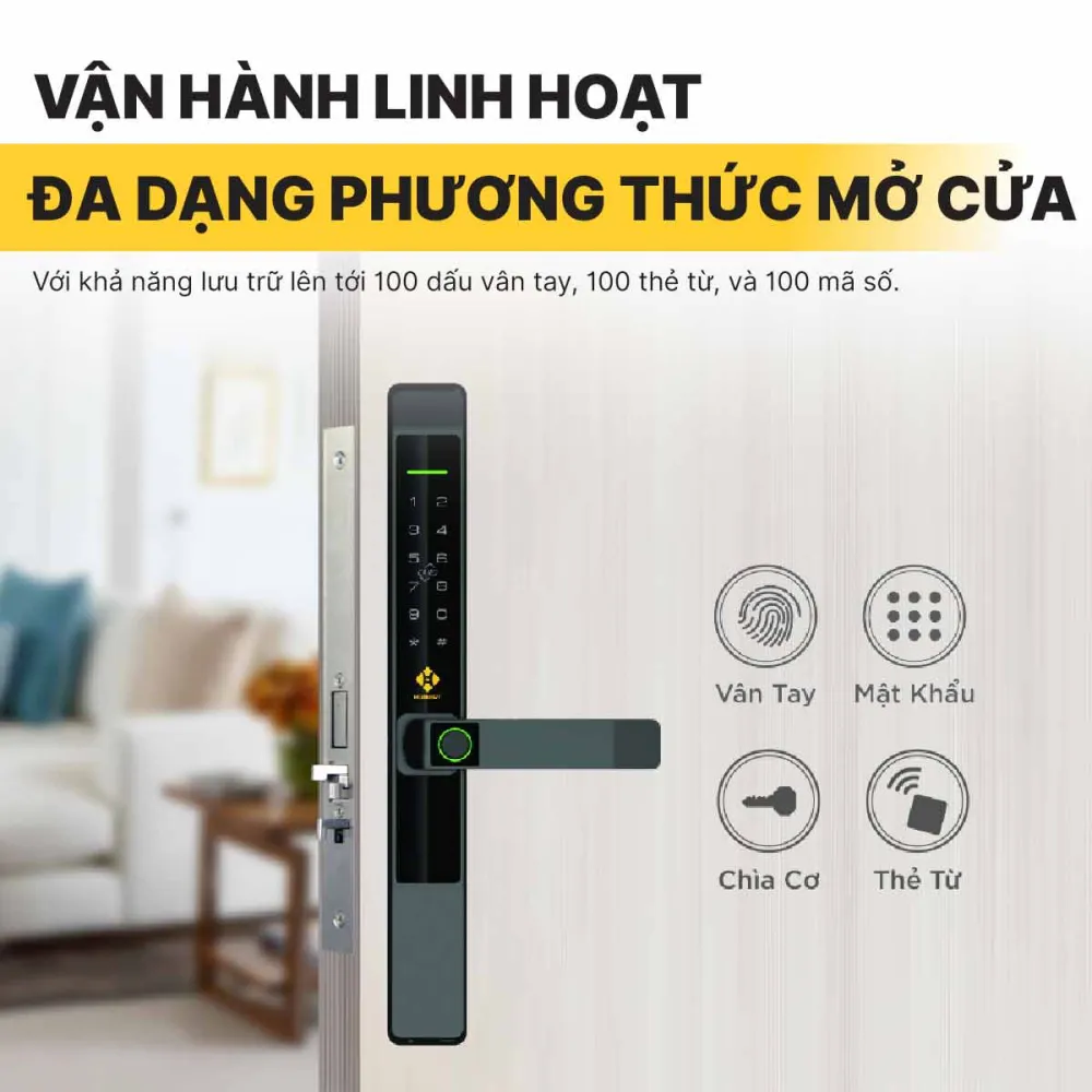 Khóa điện tử Hubert HB CN39