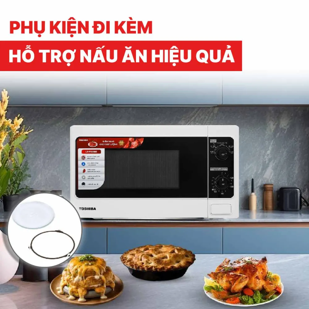 Lò vi sóng Toshiba ER-SM20(W1)VN 20 lít