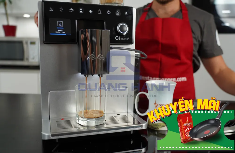 Máy pha cà phê Melitta Caffeo CI Touch