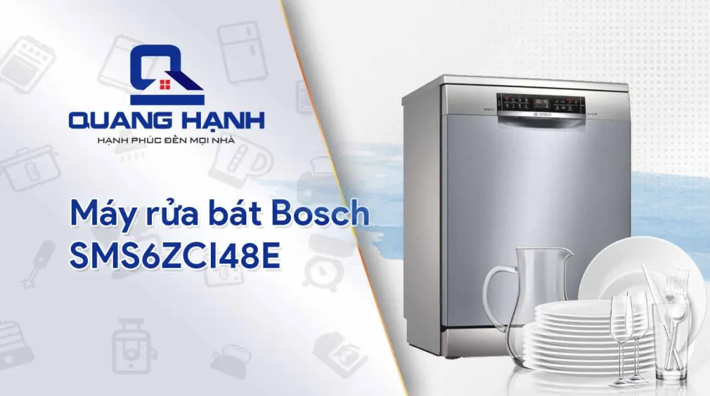 Máy rửa bát Bosch SMS6ZCI48E đang được rất nhiều người dùng lựa chọn