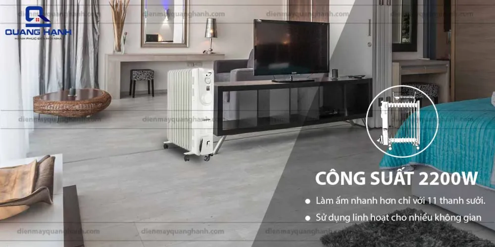 MÁY SƯỞI TIROSS TS924 CÔNG SUẤT 2200W, PHÙ HỢP NHIỀU KHÔNG GIAN