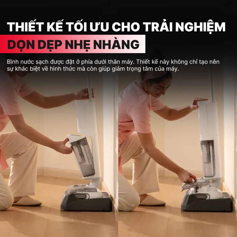 Máy hút bụi lau nhà cầm tay Roborock F25 RT
