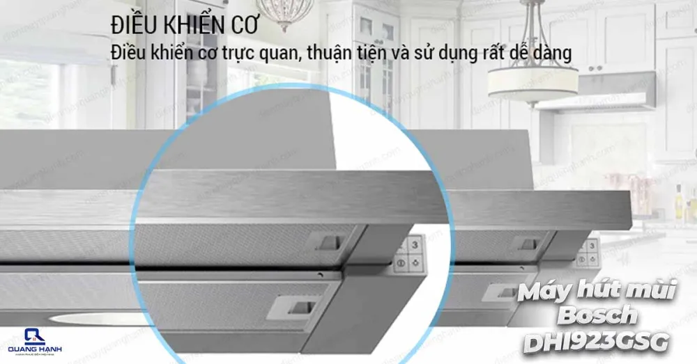Hút mùi âm tủ Bosch DHI923GSG