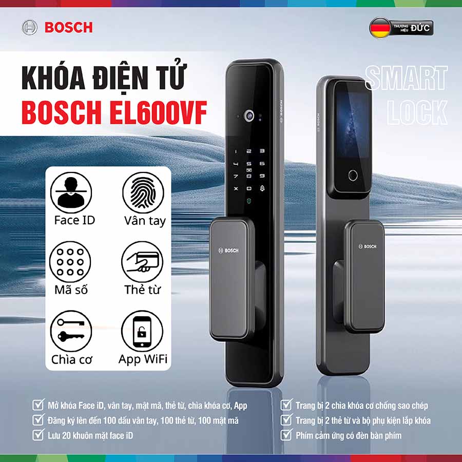 Khóa điện tử Bosch EL600VF