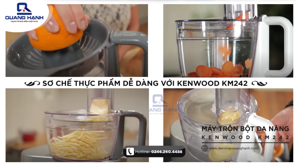 Máy trộn bột đa năng Kenwood KM242