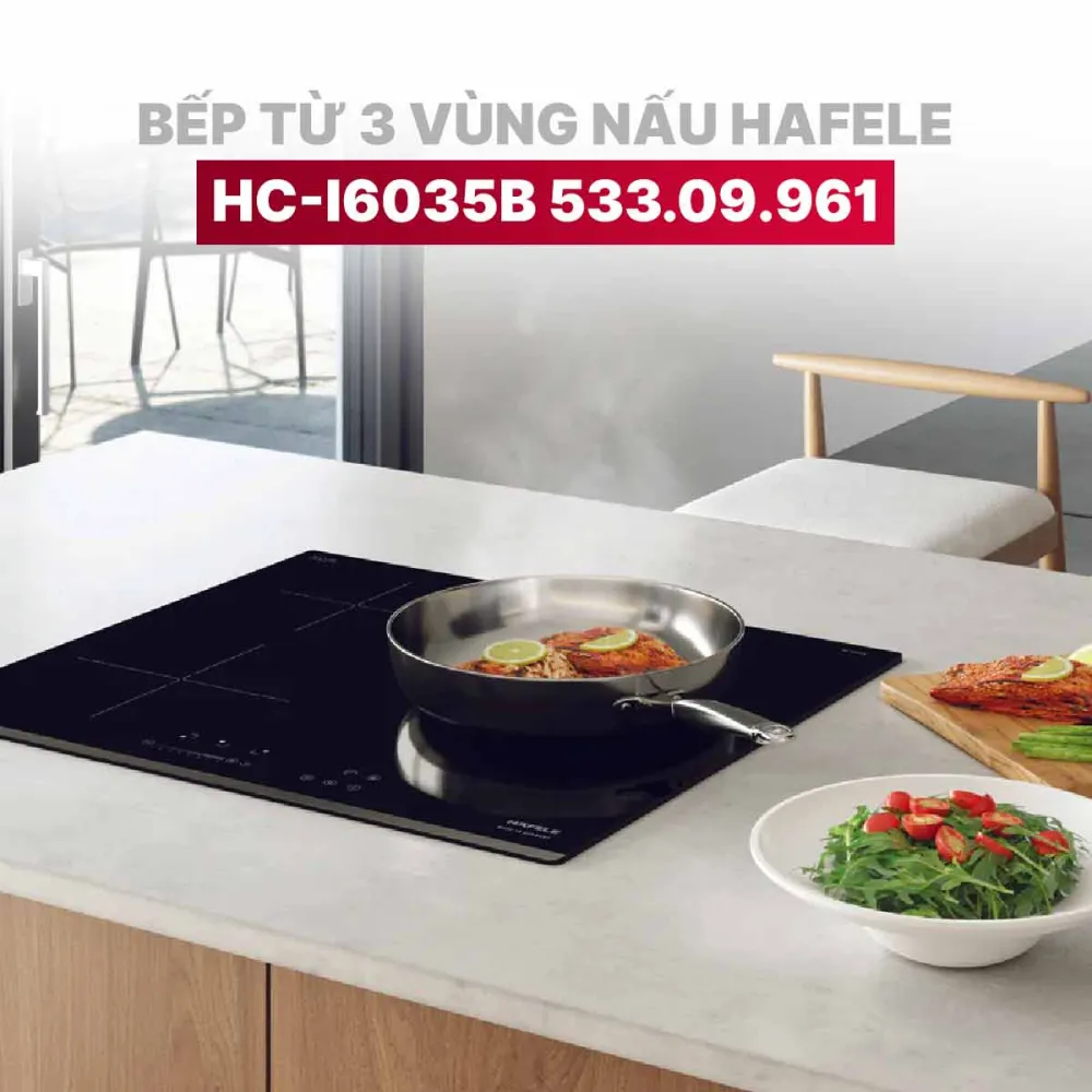 Bếp từ 3 vùng nấu Hafele HC-I6035B 533.09.961
