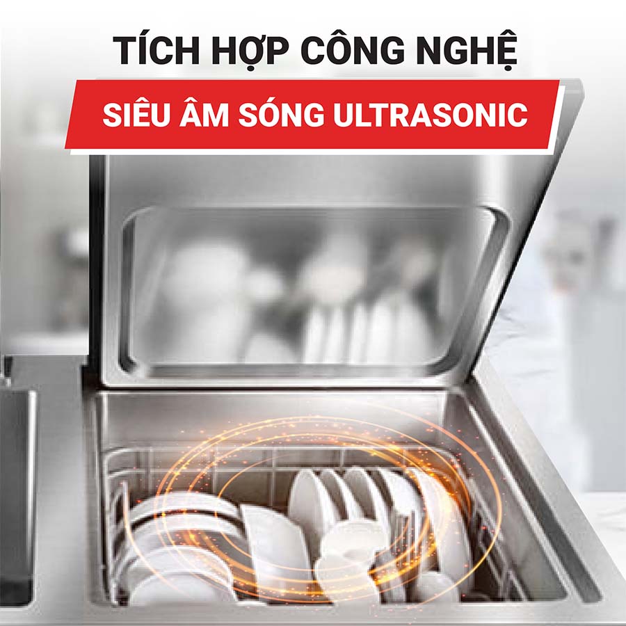 Máy rửa bát đa năng Texgio TGUS06HA