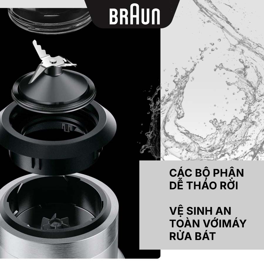 Máy xay sinh tố Braun JB3150BK
