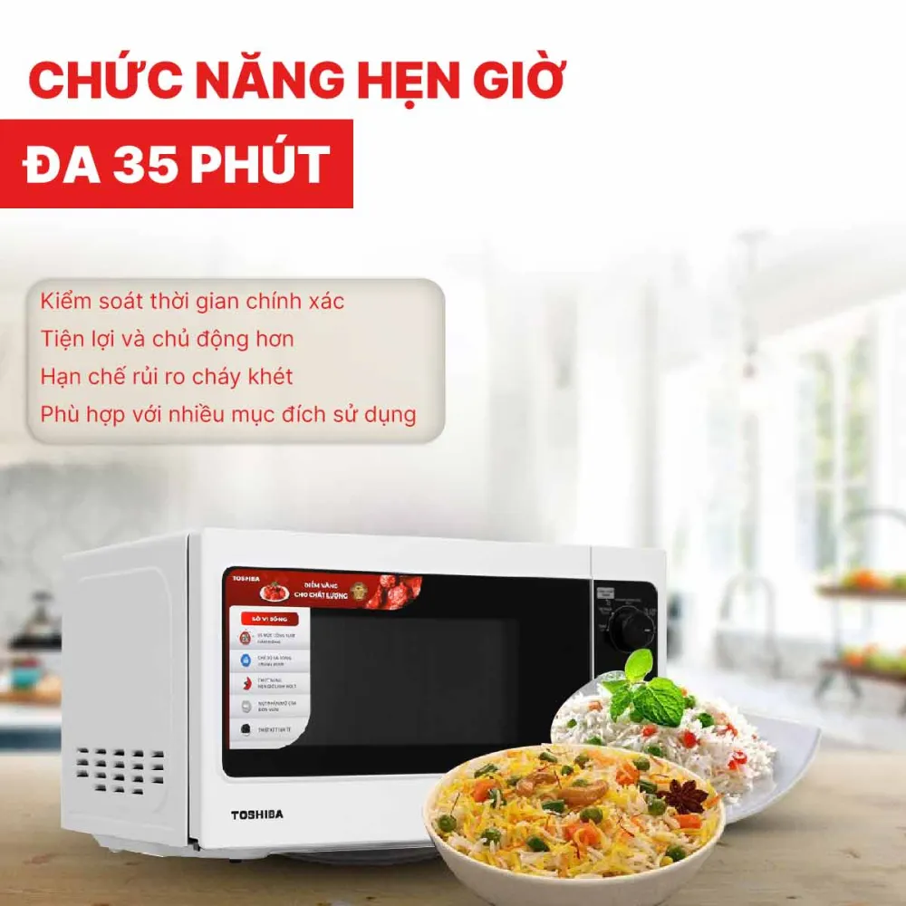 Lò vi sóng Toshiba ER-SM20(W1)VN 20 lít