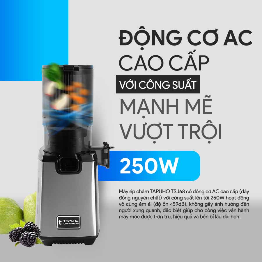 Máy Ép Chậm Tapuho TSJ68