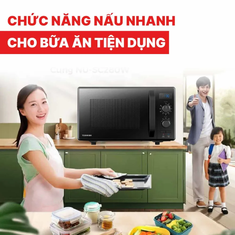 Lò vi sóng Toshiba MW2-AG24PC(BK) 24L