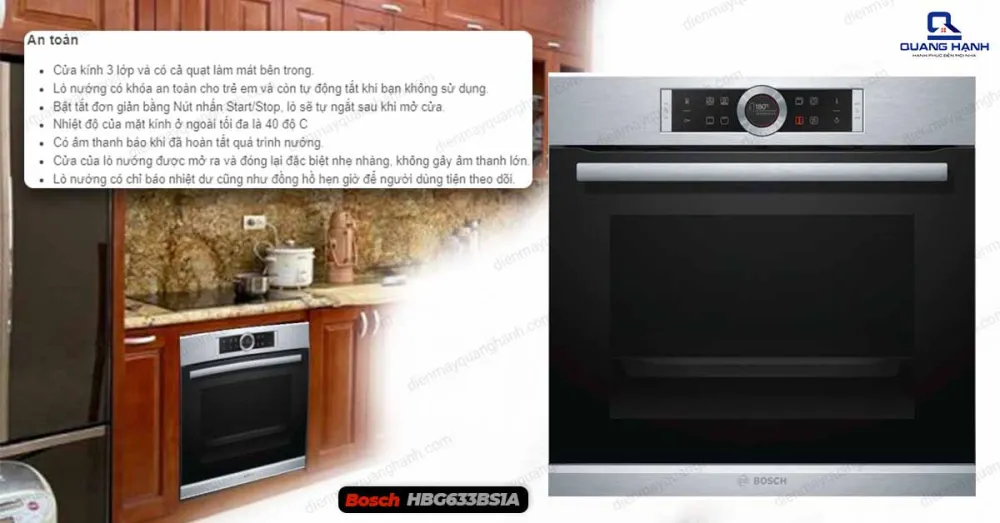 Lò Nướng Bosch HBG633BS1A