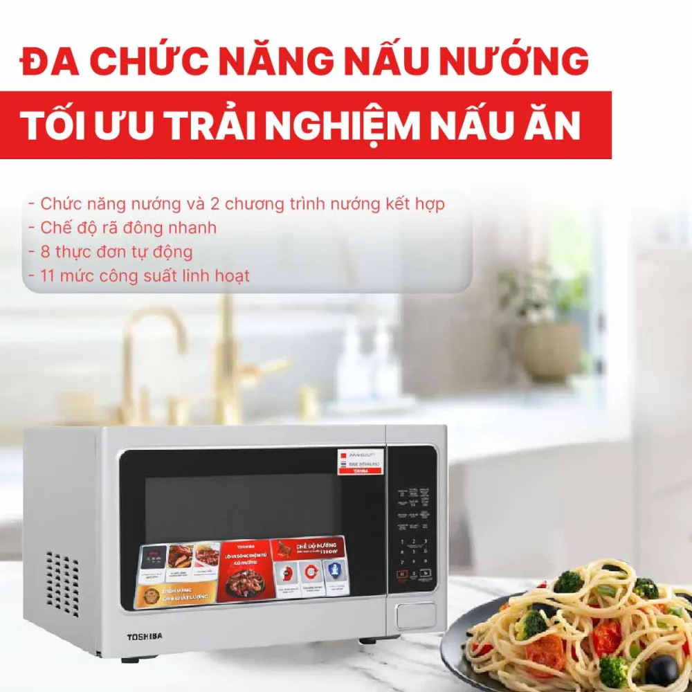 Lò vi sóng Toshiba ER-SGS34(S)VN - 34 lít
