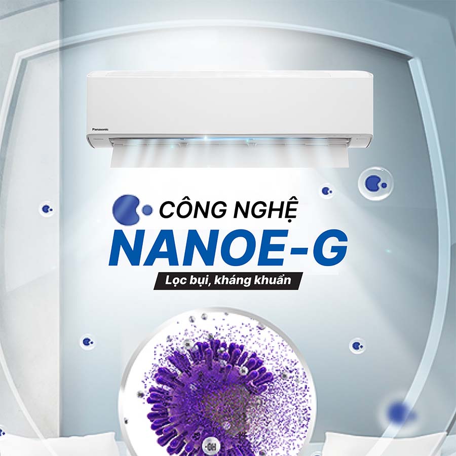 Điều hòa Panasonic CU/CS-XU18ZKH-8 tích hợp tính năng lọc không khí