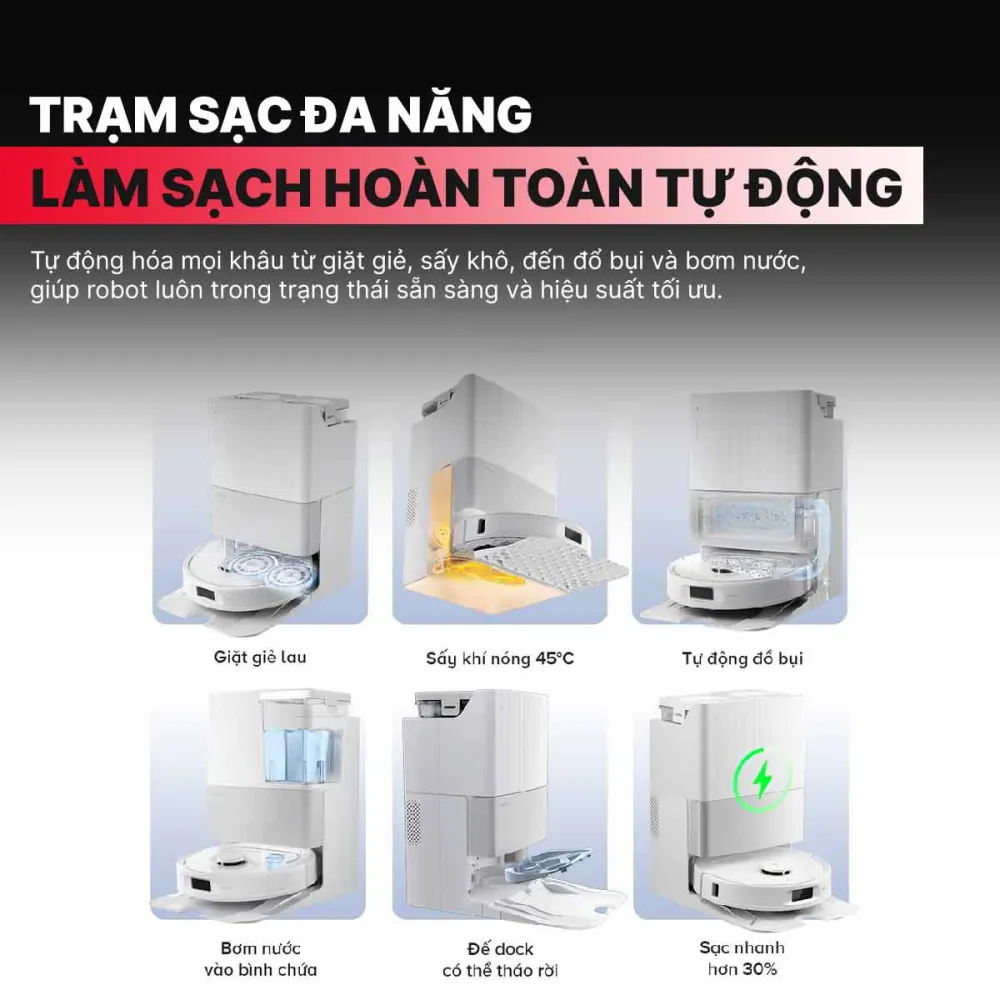 Robot hút bụi lau nhà Roborock Q Revo 5AE