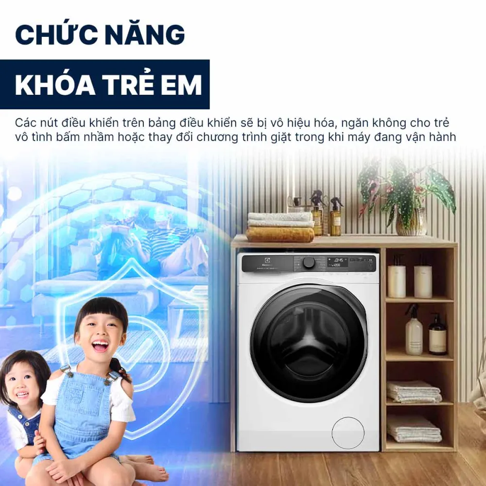Máy giặt Electrolux Inverter 11Kg EWF1143R7WC