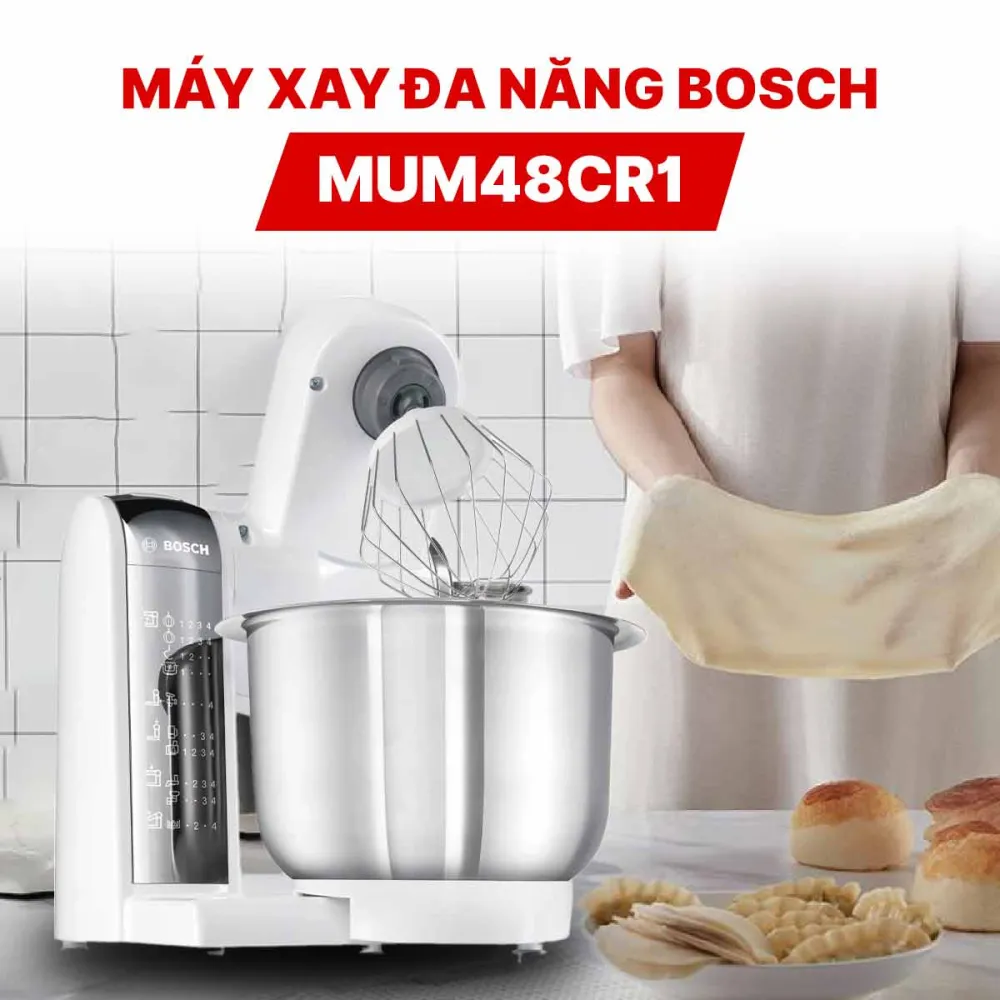Máy xay đa năng Bosch MUM48CR1 - 600W
