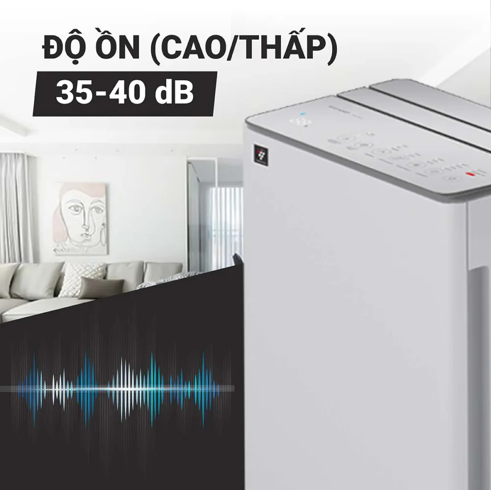 Máy hút ẩm Sharp trang bị bình chứa nước 4.5 lít