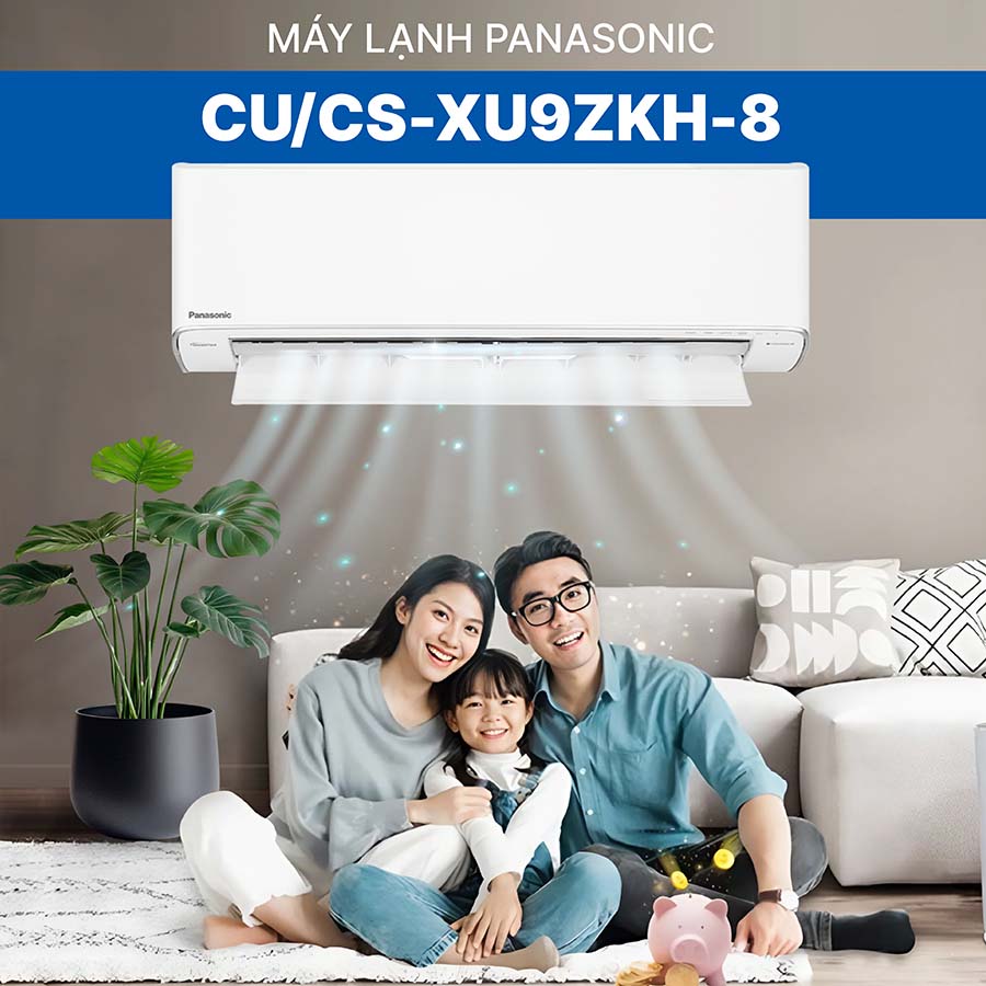 Điều hòa Panasonic CU/CS-XU9ZKH-8 - Giải pháp làm mát thông minh, tiết kiệm